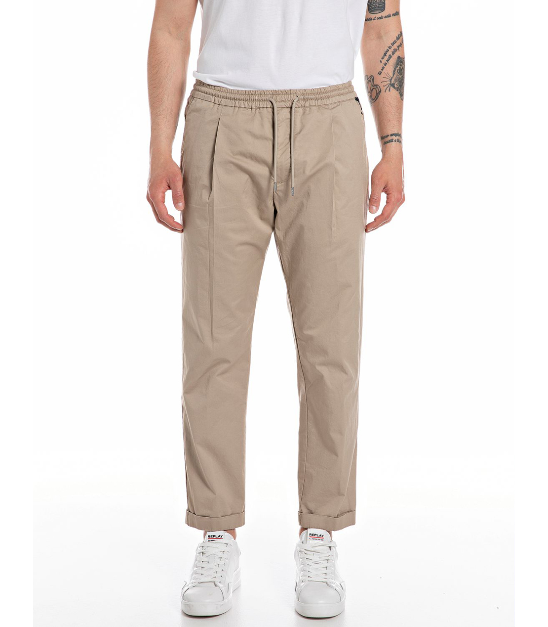 コンフォートライトコットンツイルジョガーパンツ